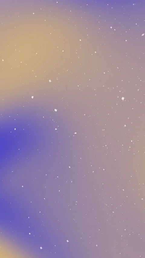 Purple and Gold Gradient Background with Floating White Particles Stockbeeldmateriaal 336257540