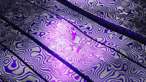 Purple and Gray Block Waves Background Loop Animation in 4K Stock Footage 243805465