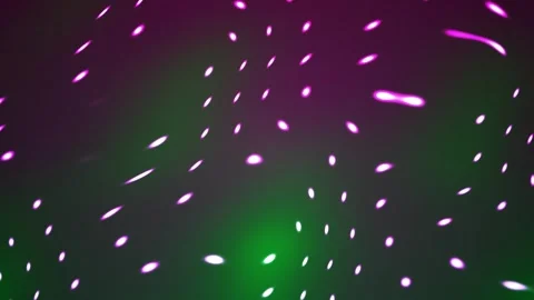 Purple and green abstract background with white and purple lights. Stock Footage 335539042
