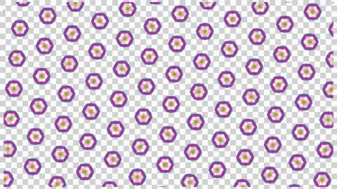 Purple and Green Gradient Dot Circular Pattern Illustrazione stock
