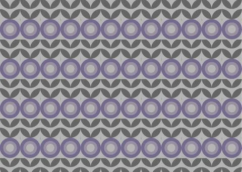 Purple and grey patterned vector illustration Stock Illustration
