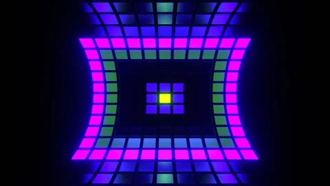 Purple and Light Green Changing Light Effect Background VJ Loop in 4K Stock Footage 296010126
