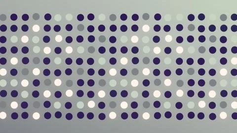 Purple and Mint Dots Forming Horizontal Grid Loop Stock Footage 345562029