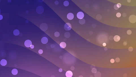 Purple and orange abstract background with blurry circles Stock Footage 310235548