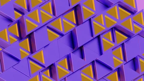 A purple and orange background with many squares Video stock 309925043