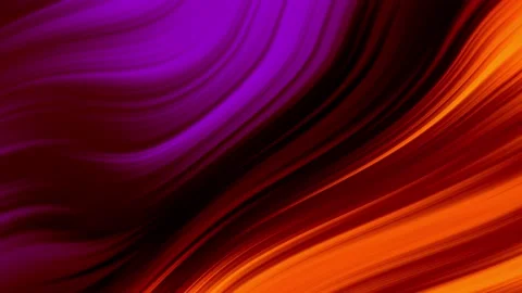 Purple and orange wave pattern animation background Stock Footage 204038664