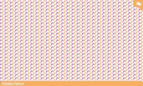 Purple and orange wavy pattern background Ilustración de archivo