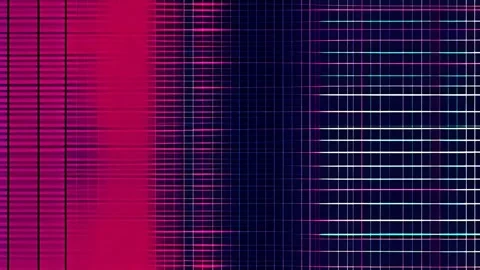 A purple and pink checkered pattern with glitchy noise in the background Stock Footage 257319315