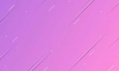 Purple and pink gradient with shadow lines texture and memphis elements. 스톡 일러스트