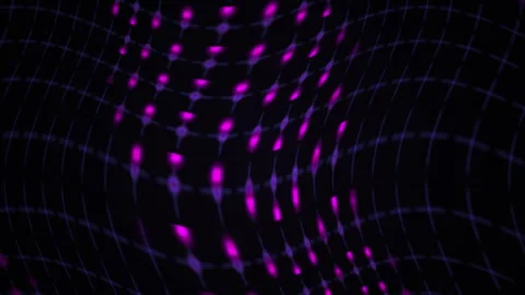 Purple and pink grid light pattern. Stock Footage 340040280
