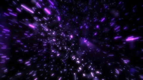 Purple and Pink Light Rays Background 4K Loop Stock Footage 252045671