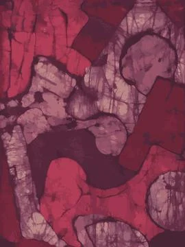 Purple and pink pattern with dynamic color swirls. Stock Illustration