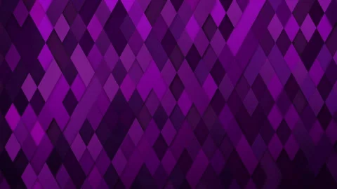 Purple and violet 3D diamond geometric pattern background Video stock 330167620