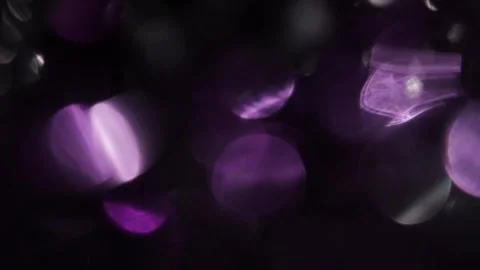 Purple and white bokeh glowing light leak video Stock-Footage 318363553