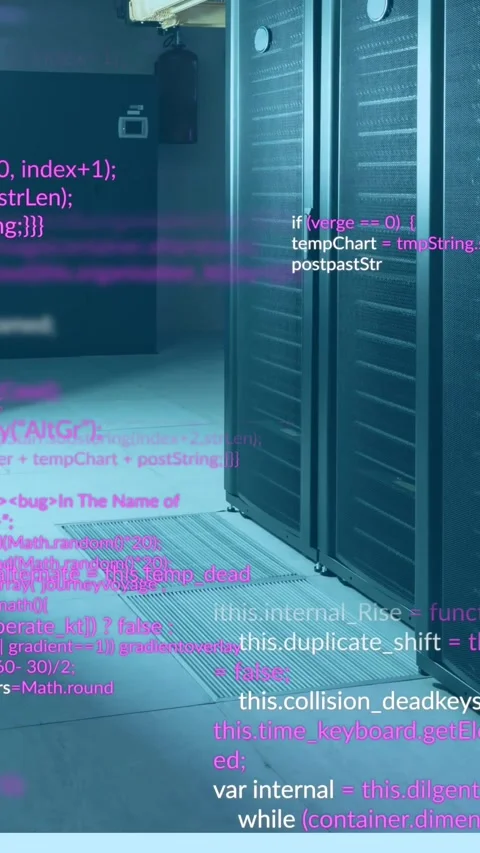 Purple and white computer data processing animation over transparent background Stock Footage 343902604