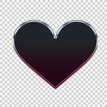 Purple and white concentric circles with a white line heart in the center on a Stock Illustration