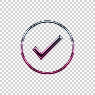 Purple and white concentric waves with two paperclip in center transparent Stock Illustration