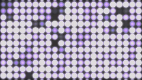 Purple and White LED Light Wall Flashing Grid Loop Stock Footage 337722819