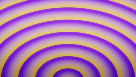 Purple and Yellow Abstract Bubble Background VJ Loop in 4K Stock Footage 254702887
