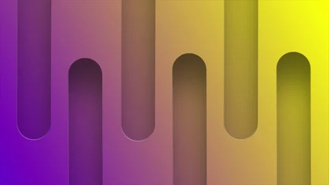 Purple and yellow gradient 3D Lines background Stock Footage 171726180