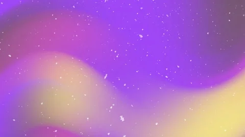 Purple and yellow gradient background with white confetti. Stock Footage 310797097