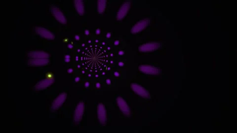 Purple and Yellow Light Design Elements. Stock Footage 340040257