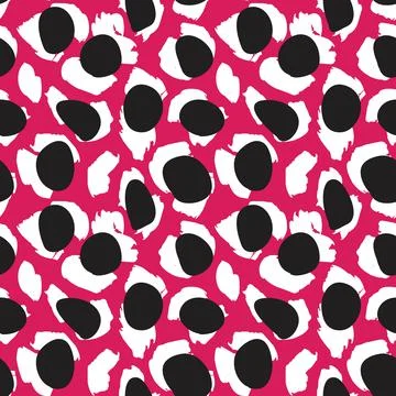 Purple Animal Leopard Seamless Pattern Background Stock Illustration
