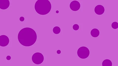 Purple animated video background with circles. Looped video Stock Footage 111475631