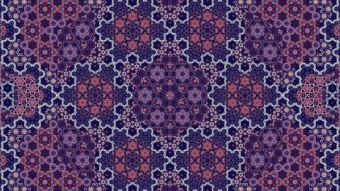 Purple arabesque abstract background Stock Illustration