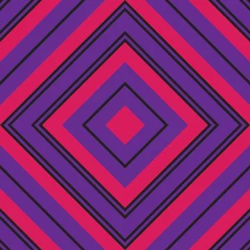 Purple Argyle Diagonal Stripes seamless pattern background Stock Illustration