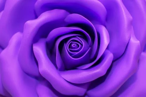 Purple artificial rose large Fotos de archivo