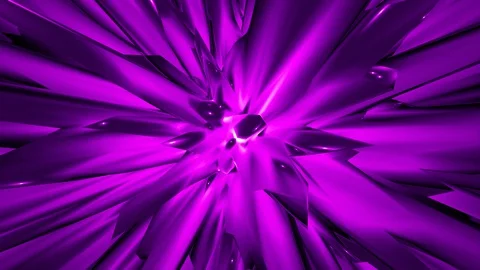 Purple Audio Visualizer or Abstract Explode Motion Background 動画素材 129997470