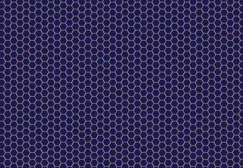 Purple backdrop with hexagons pattern Illustrazione stock