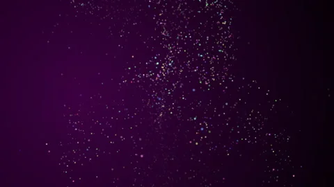 Purple background with abstract galaxy boke glitter lights in 4k video. Stock Footage 144105102