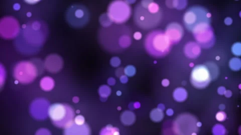 Purple background with bokeh animation Stock Footage 281534540
