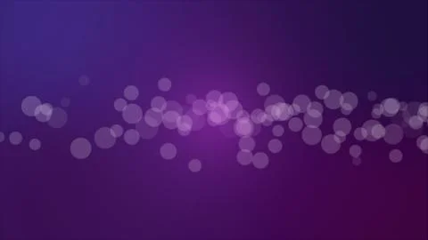 Purple background with circles in the middle of the screen Stock Illustration