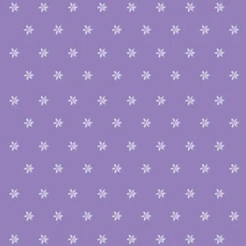 Purple background with flower patterns Stock Illustration