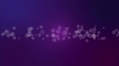 Purple background with flying circles in the middle of the screen Stock Footage 87991003