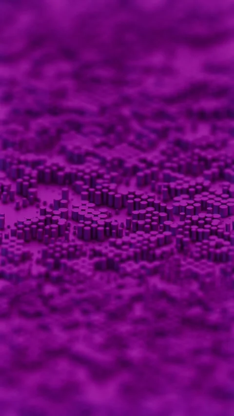 Purple background with a lot of small squares Vídeo Stock 309946059