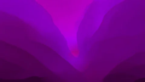 A purple background with a mountain range in the foreground. Stock Footage 295543531