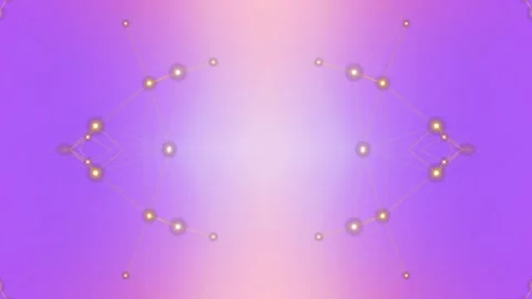 Purple Background with Moving Golden Particles. Stock Footage 330131364