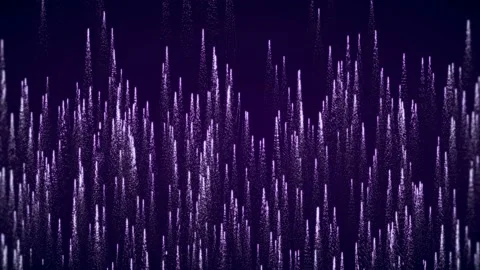 Purple Background Particles Stock Footage 86557688