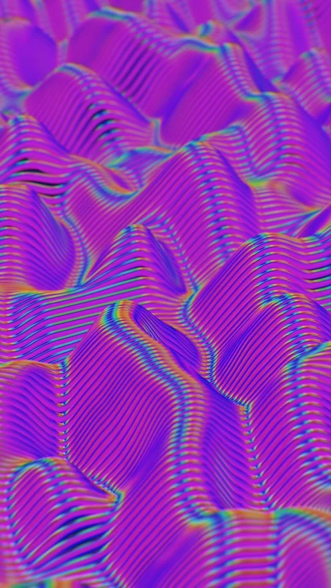 A purple background with a pattern of wavy lines Stock Footage 309950534