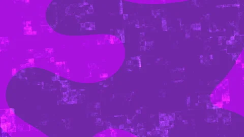 Purple background patterns artistic digital squares fluid shapes dark violet Video stock 335727636