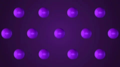 Purple background with pulsating moving light purple spheres on it. Stock Footage 123267756
