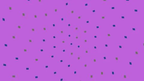 Purple background with small blue and green square pattern 스톡 일러스트