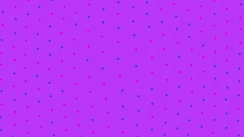 Purple background with small blue and pink diamond pattern イラスト素材