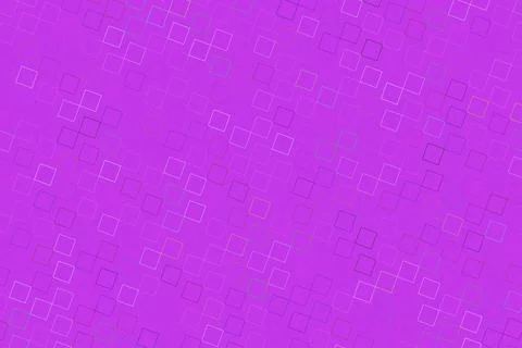 Purple background with small glowing square patterns Illustrazione stock