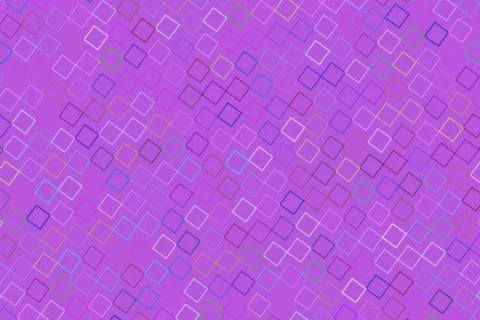 Purple background with small pink and purple flowers pattern Stock Illustration