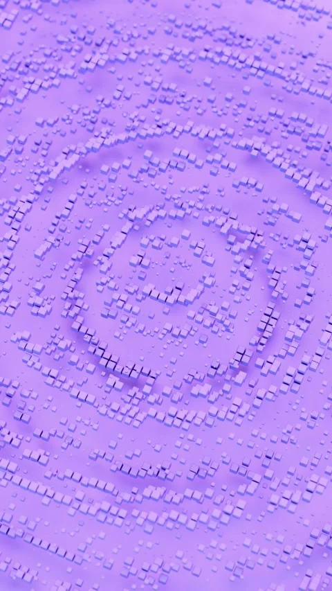 A purple background with small squares Video stock 309945694
